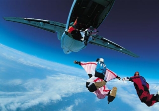  Wing Flight-Kurs mit Diagonal Free Fall 